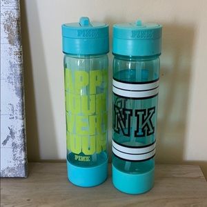 Victoria’s Secret pink water bottles